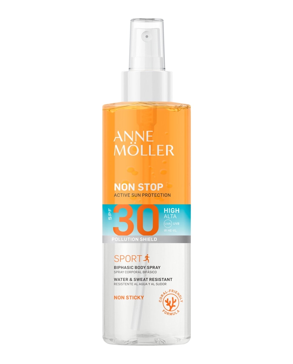 Anne Möller - Protección solar corporal Non Stop Biphase SPF30 150 ml Anne Möller. - Image 1