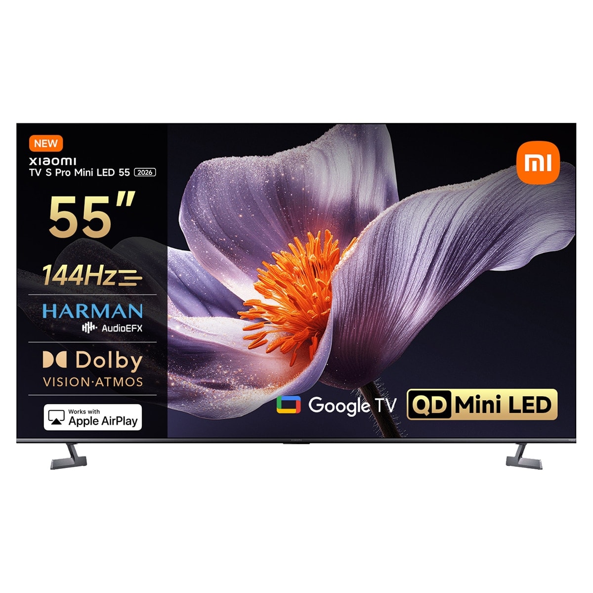 XIAOMI - TV Mini LED 138 cm (55") Xiaomi S Pro 2026 UHD 4K QD-Mini LED con Google TV, Dolby Atmos, Harman AudioEFX Dolby Vision. - Image 1