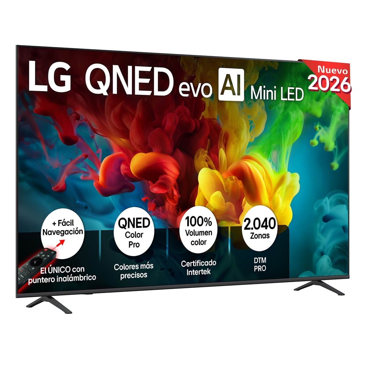 LG - TV QNED evo Mini LED 215 cm (85") LG 85QNED82B6A 4K, Smart TV, AI, QNED82. - Image 1