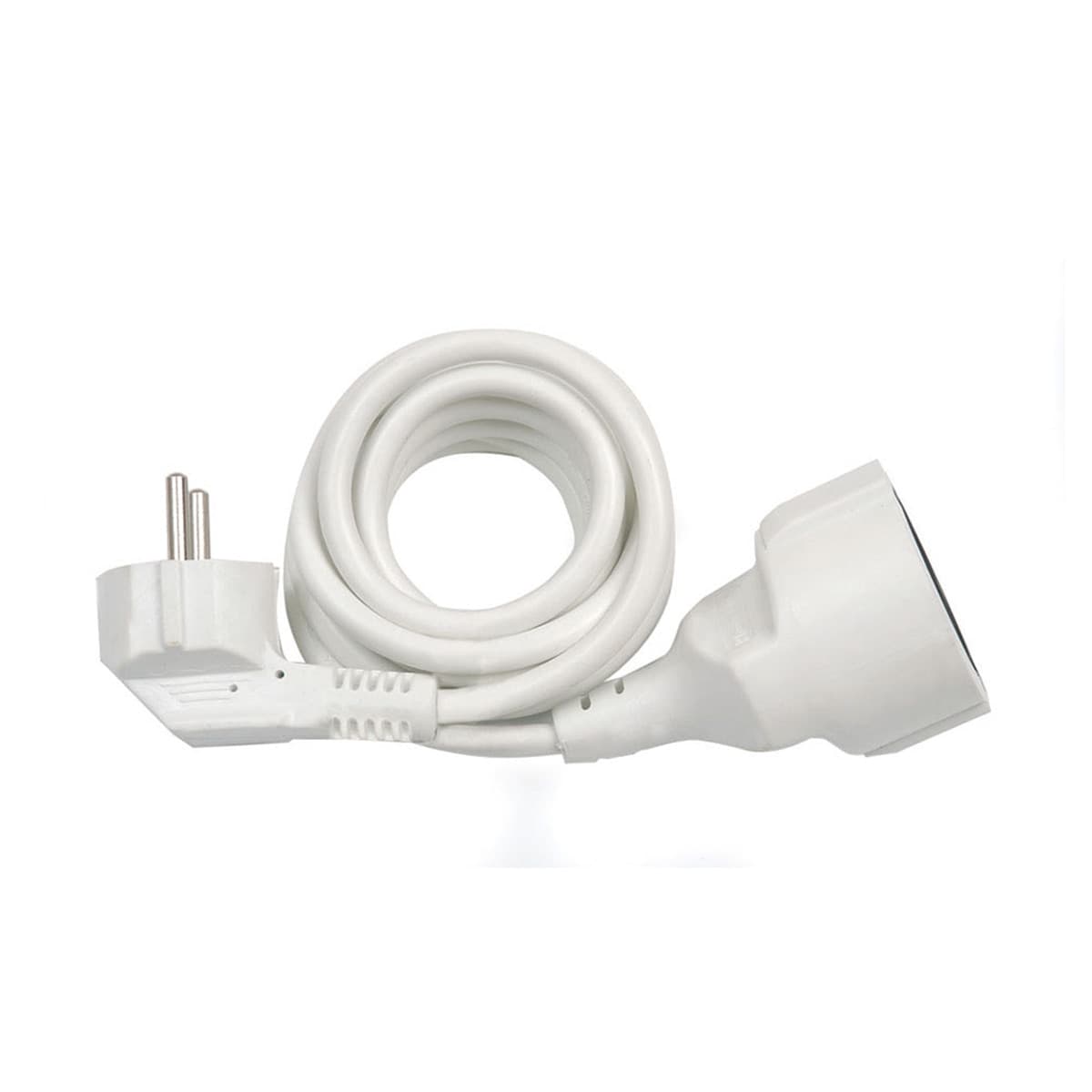 SIMON - Prolongador 2M H05Vv-F 3G1.5Mm² 16A 250V~ Blanco Simon.