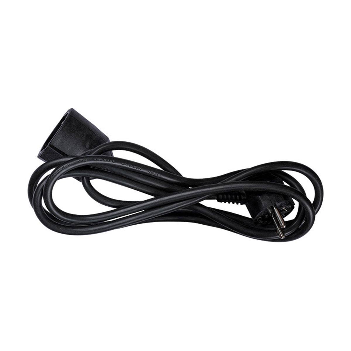 SIMON - Prolongador 2M H05Vv-F 3G1.5Mm² 16A 250V~ Negro Simon. - Image 1