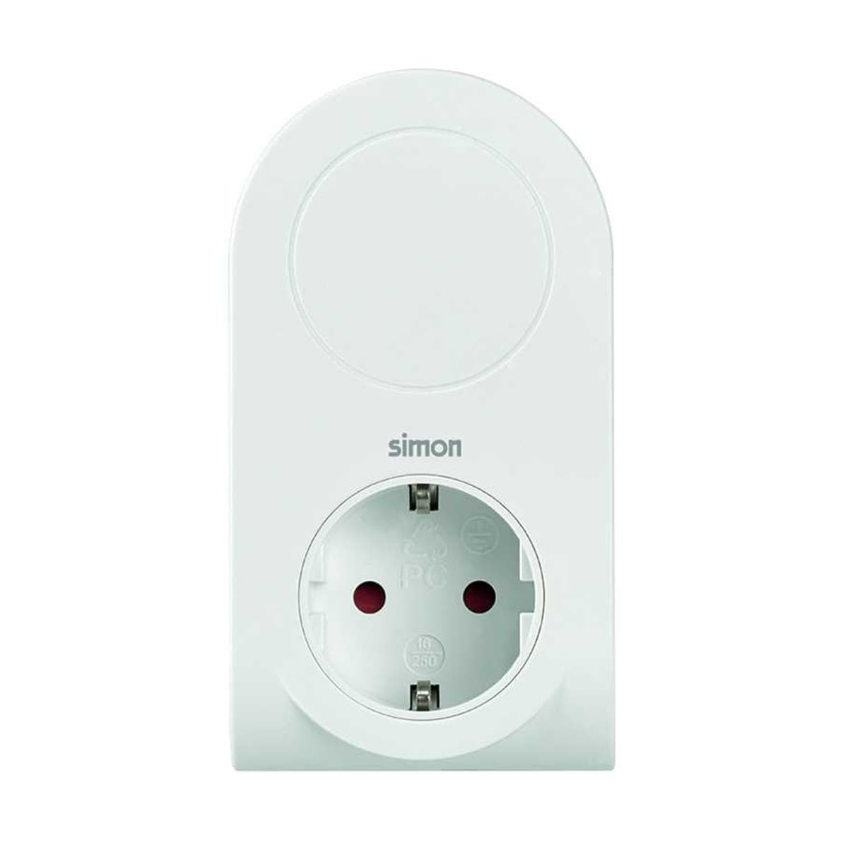 SIMON - Adaptador 16A 1 USB A y cable 80cm con 3 conectores USB Simon.