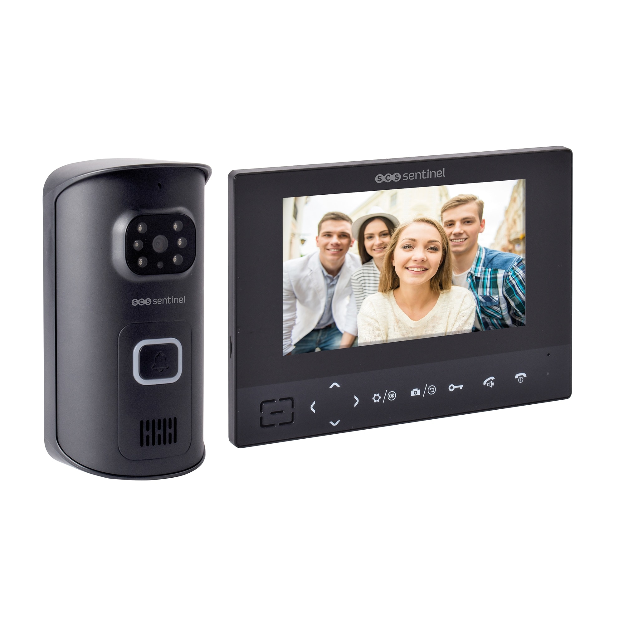 SCS SENTINEL - Videoportero Inalámbrico AirVisio 200 m 18 cm (7"). - Image 1