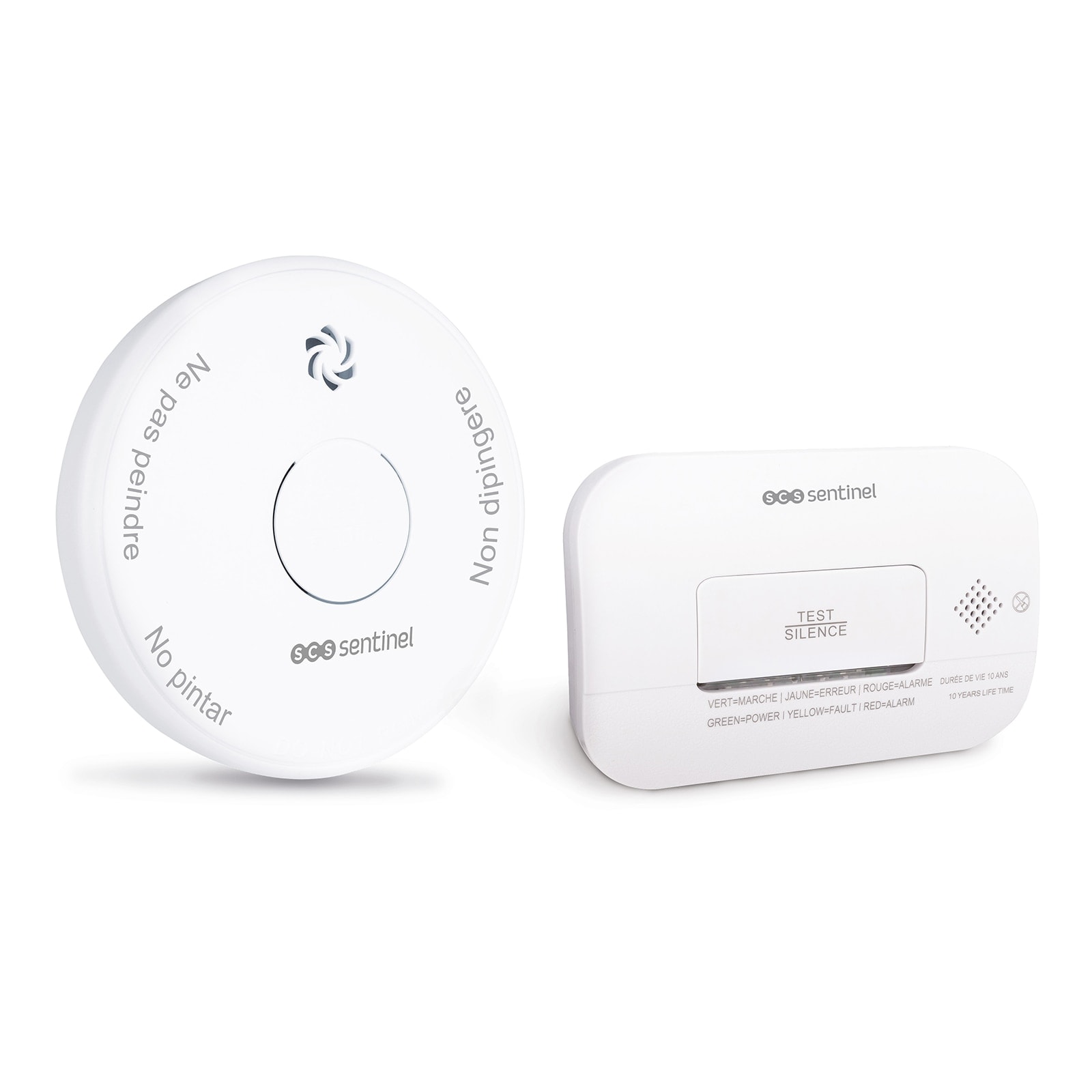 SCS SENTINEL - Kit de seguridad con monóxido de carbono y detector de humo SecureKit. - Image 1