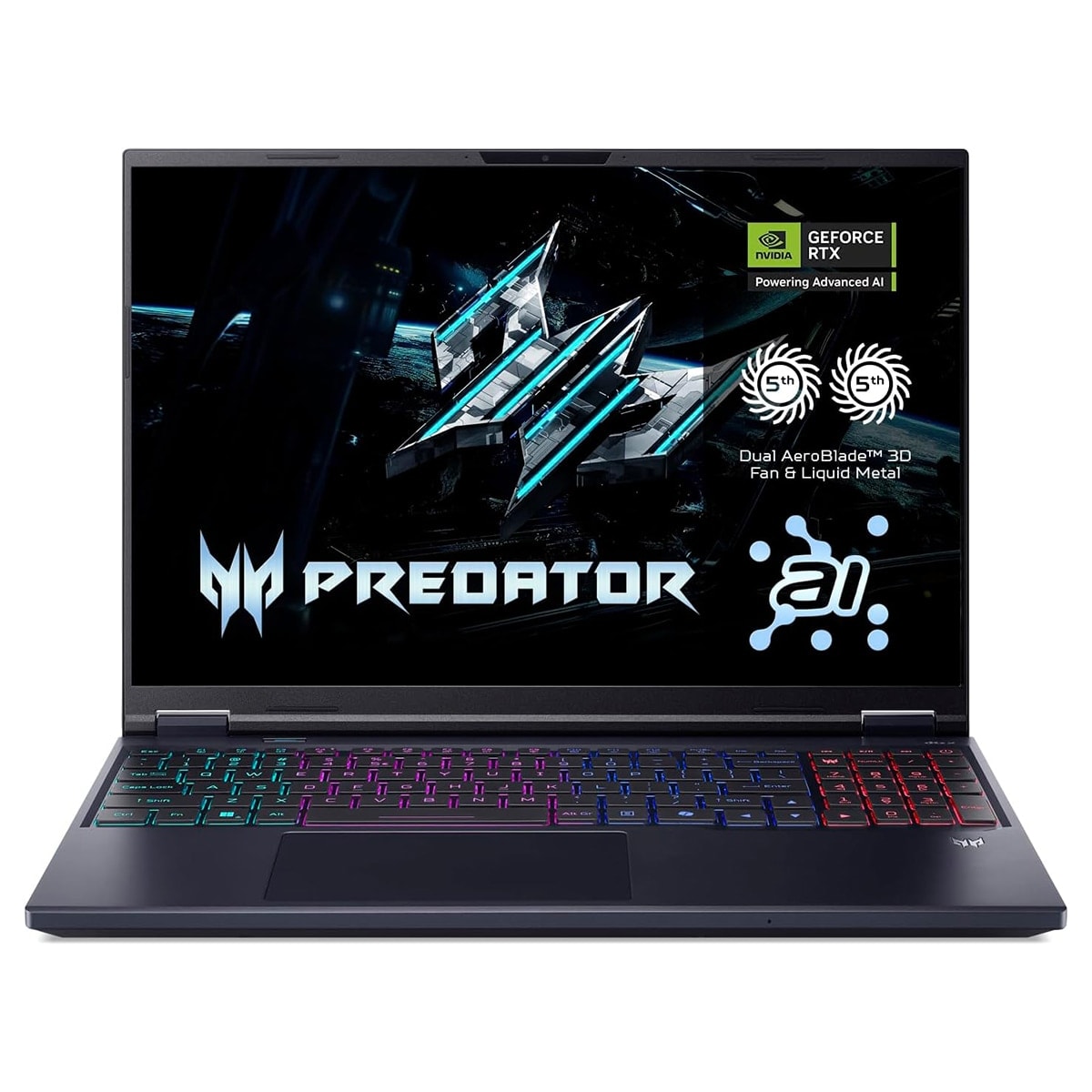 Acer - Portátil Gaming Acer Predator Helios Neo 16 PHN16-73, Intel Core Ultra 9-275HX, 32GB, 1TB SSD, Nvidia GeForce RTX 5070 8GB, 16", W11. - Image 1