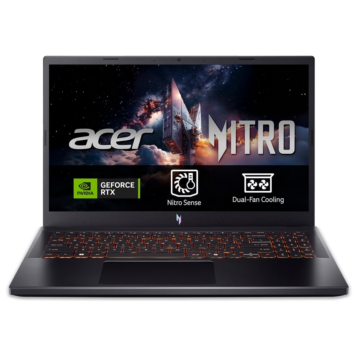 Acer - Portátil Gaming Acer Nitro V 15 ANV15-52, i9-13900H, 16GB, 1TB SSD, Nvidia GeForce RTX 5050 8GB, 15,6", Sin Sistema Operativo. - Image 1