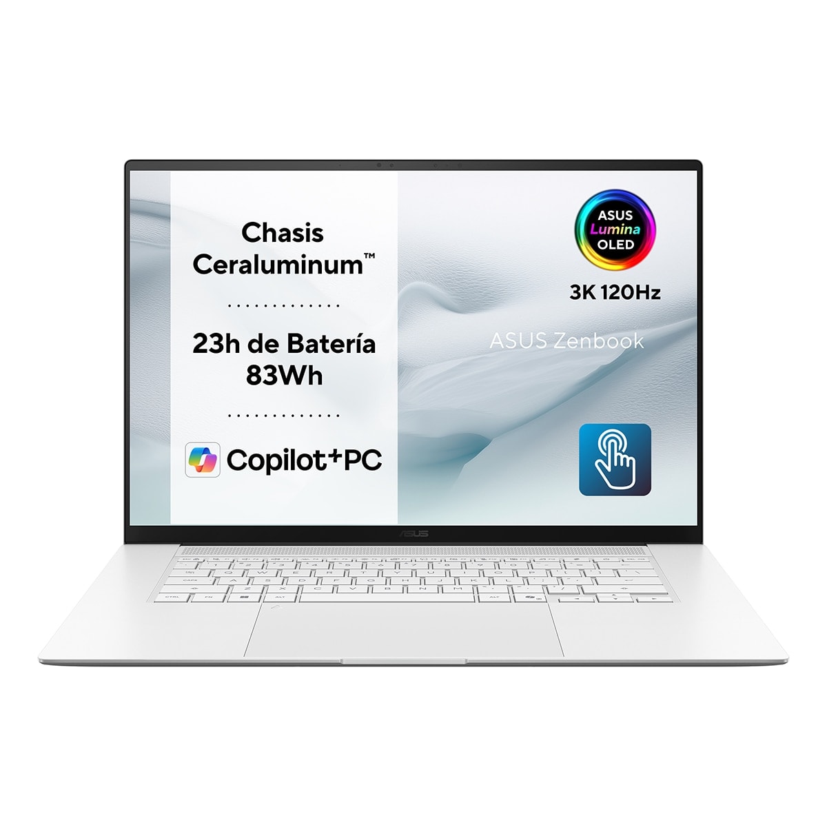 Asus - Portátil ASUS Zenbook S 16 UM5606GA-SR340W Copilot+ PC, Ryzen AI 9, 32GB, 1TB SSD, 16" OLED, W11. - Image 1