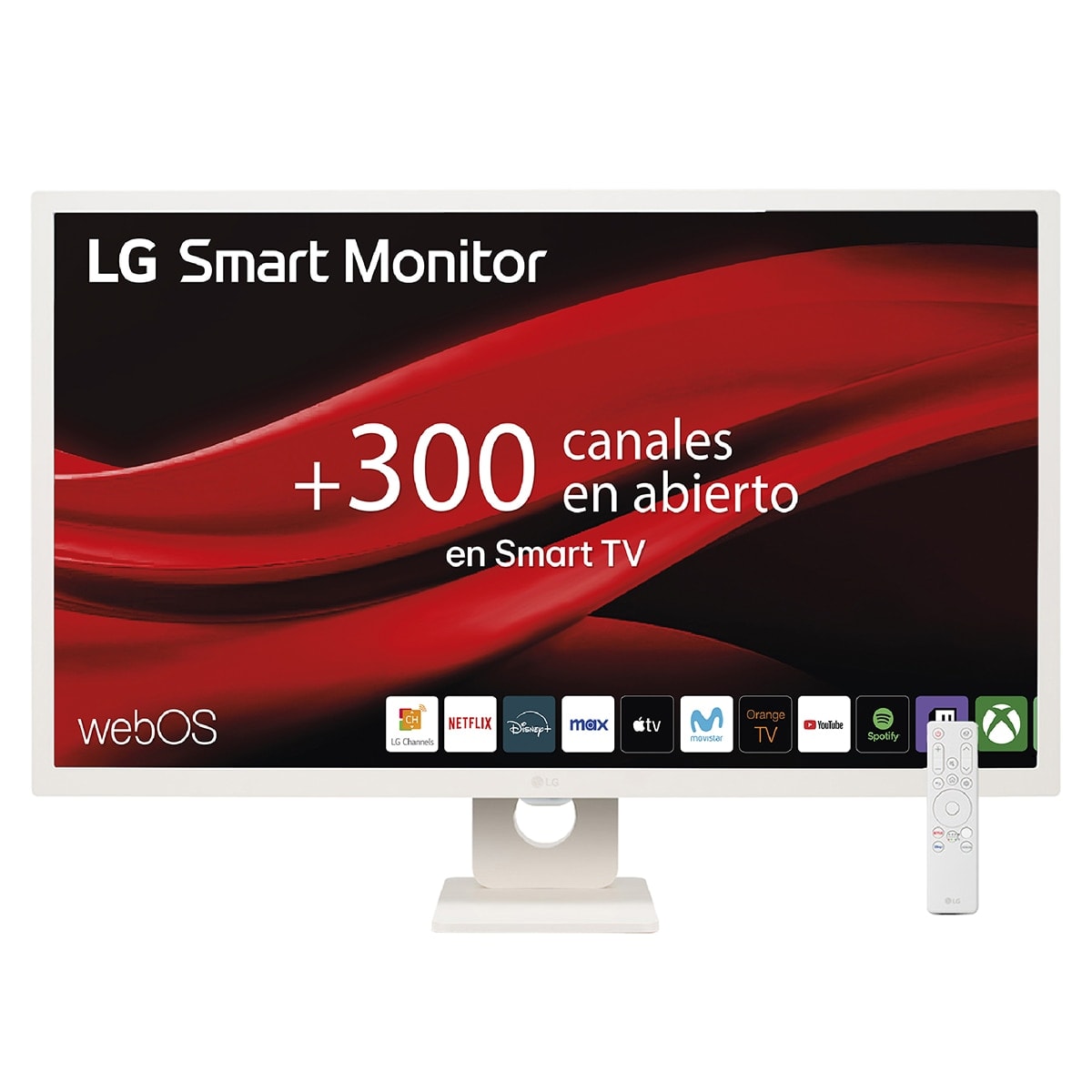 LG - Monitor PC 80 cm (31,5") LG 32SR50F MyView Smart TV webOS23, 60 Hz Full HD IPS, HDR10. - Image 1