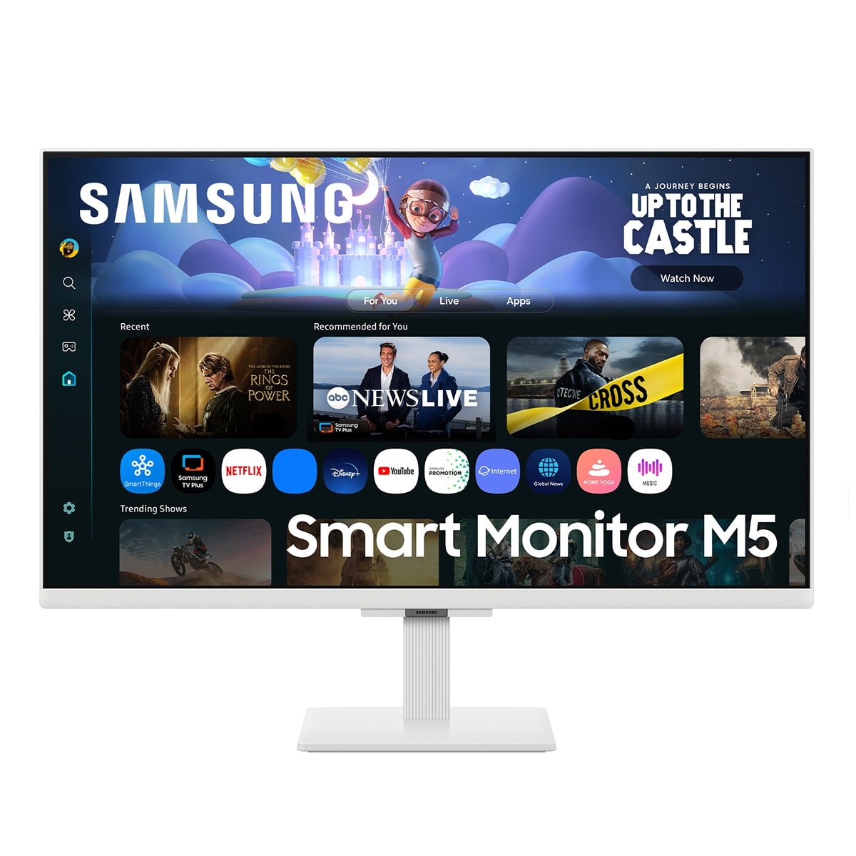 Samsung - Monitor PC 68,58cm (27") Samsung Smart Monitor M5-M50F-LS27FM501EUXEN, 60 Hz, Full HD IPS, Funciones Smart. - Image 1