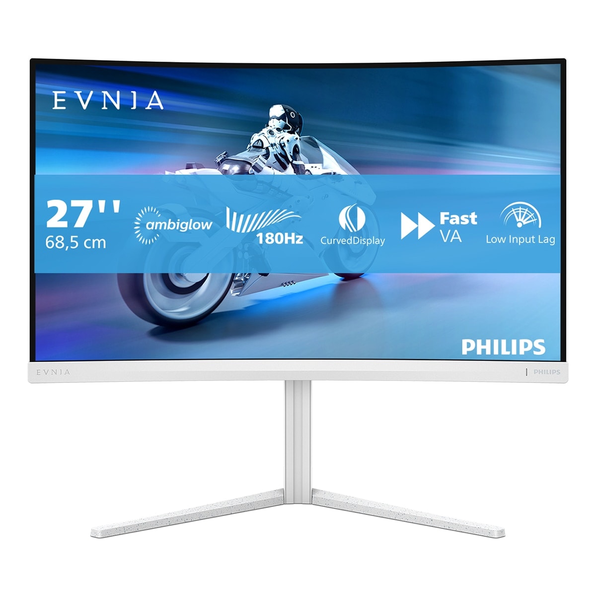 Philips - Monitor PC curvo 68,5 cm (27") Philips 27M2C5201L-00, 180 Hz, Full HD. - Image 1