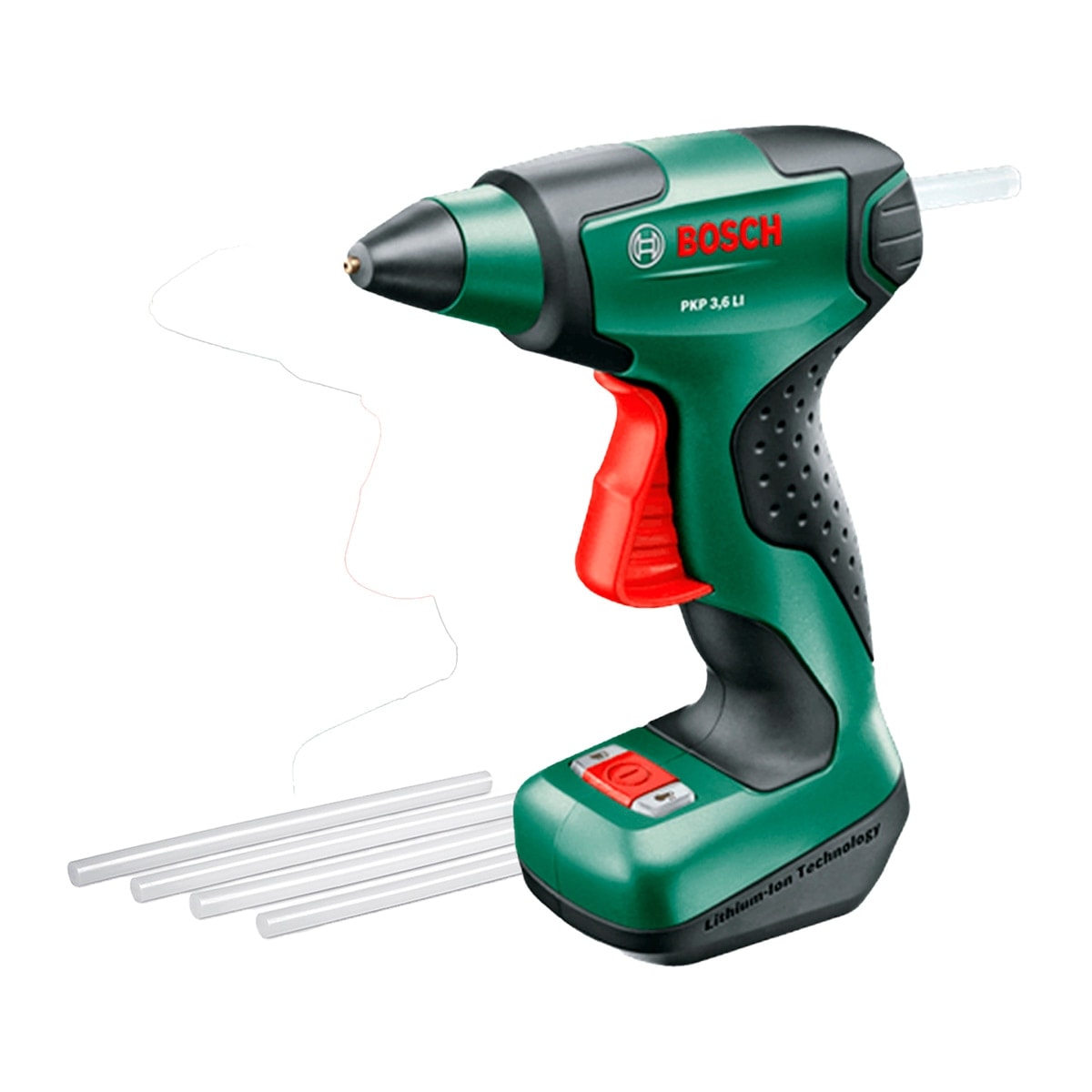 Bosch - Pistola Silicona para Pegar en Caliente a Batería PKP 3.6 LI. - Image 1