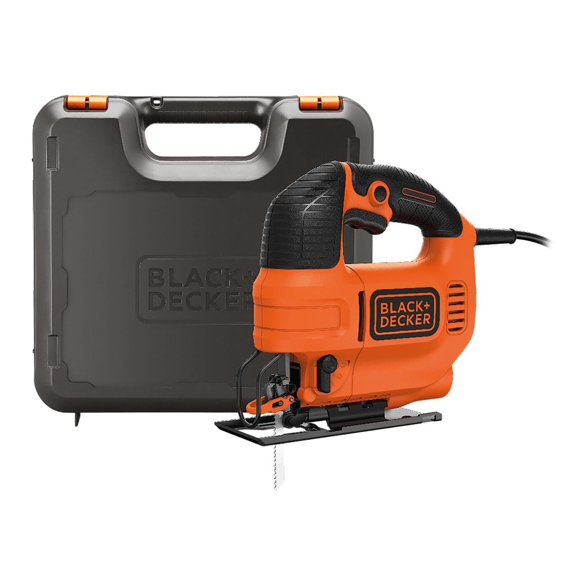 BLACK+DECKER - Sierra de Calar Pendular Eléctrica a red 520W + 1 Hoja + Maletín. - Image 1