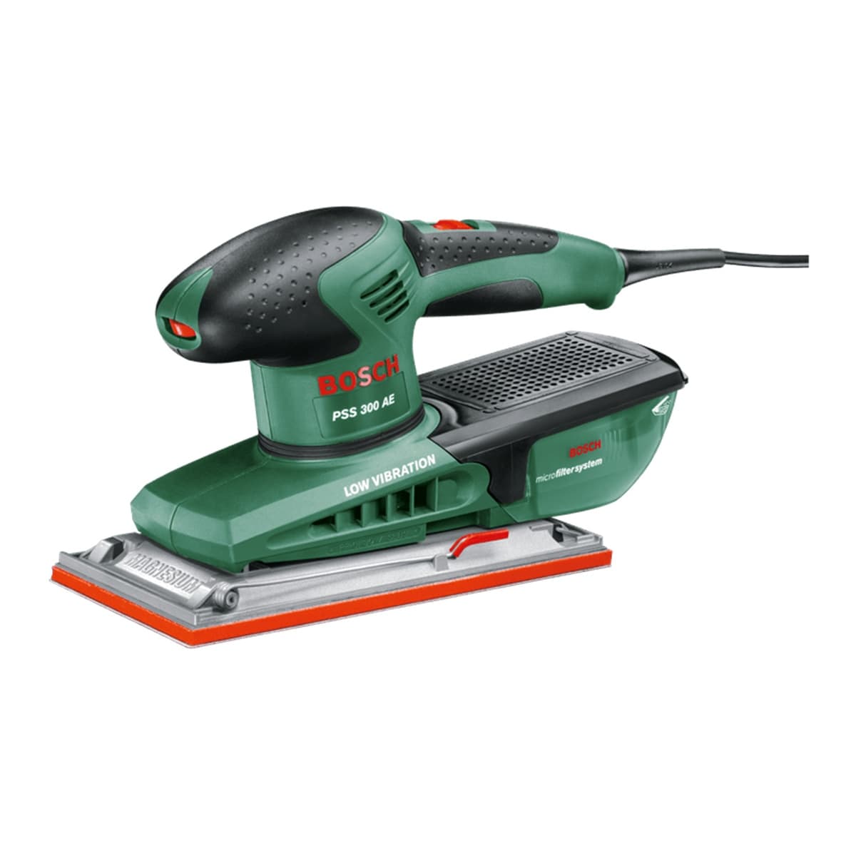 Bosch - Lijadora Orbital Eléctrica con cable a red PSS 300 AE.