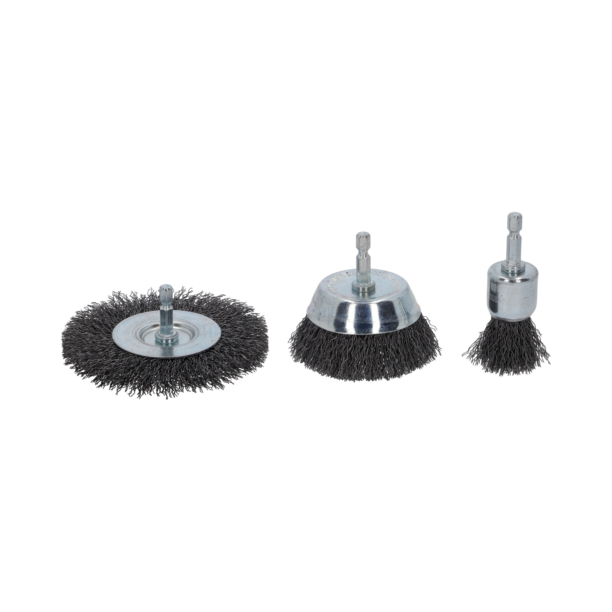 Norton - Kit de Cepillos de Alambre Ondulado para decapado de Metal. - Image 1