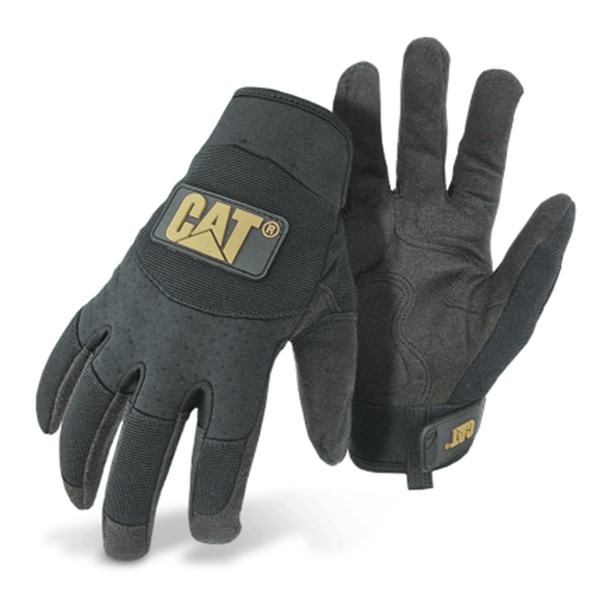 Caterpillar - Guantes Cuero Sintético con Palma Acolchada. - Image 1