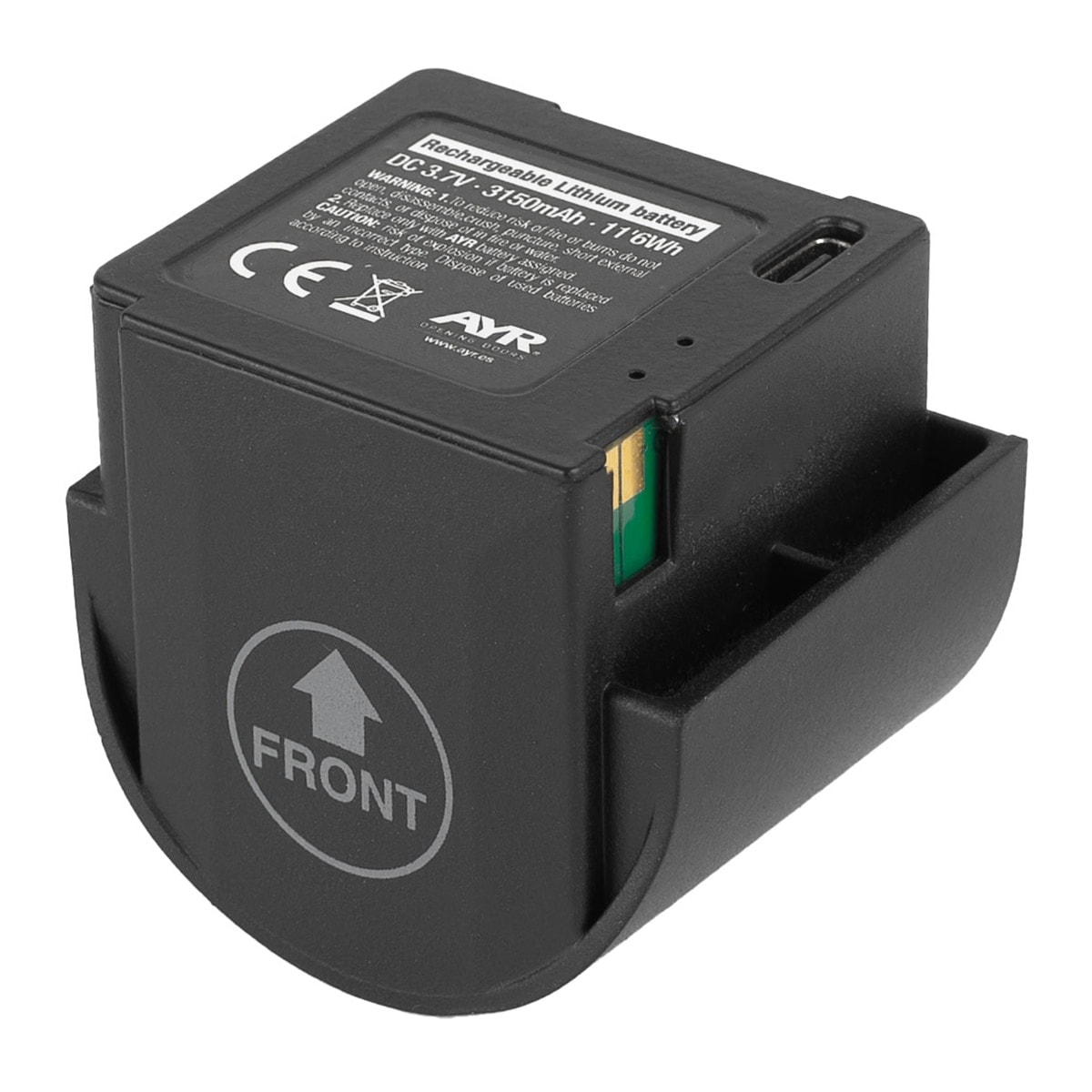 AYR - Batería Litio para Recambio Cerradura Electrónica Inteligente INT_PASS. - Image 1