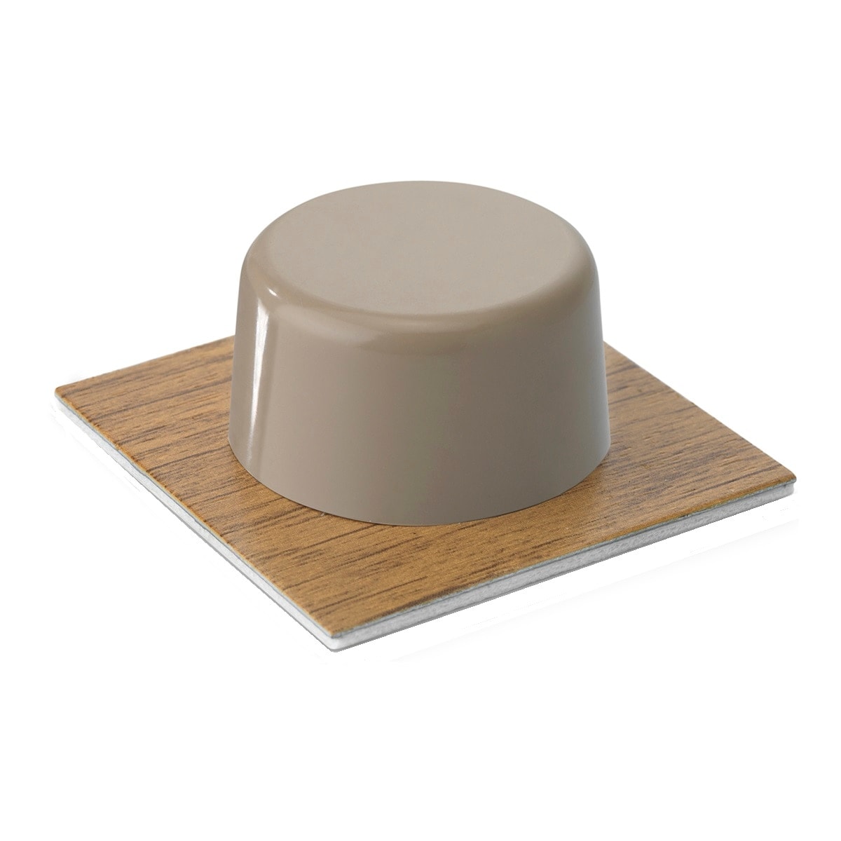 Inofix - Tope Adhesivo PVC Base Metálica Parquet 2 Uds. - Image 1
