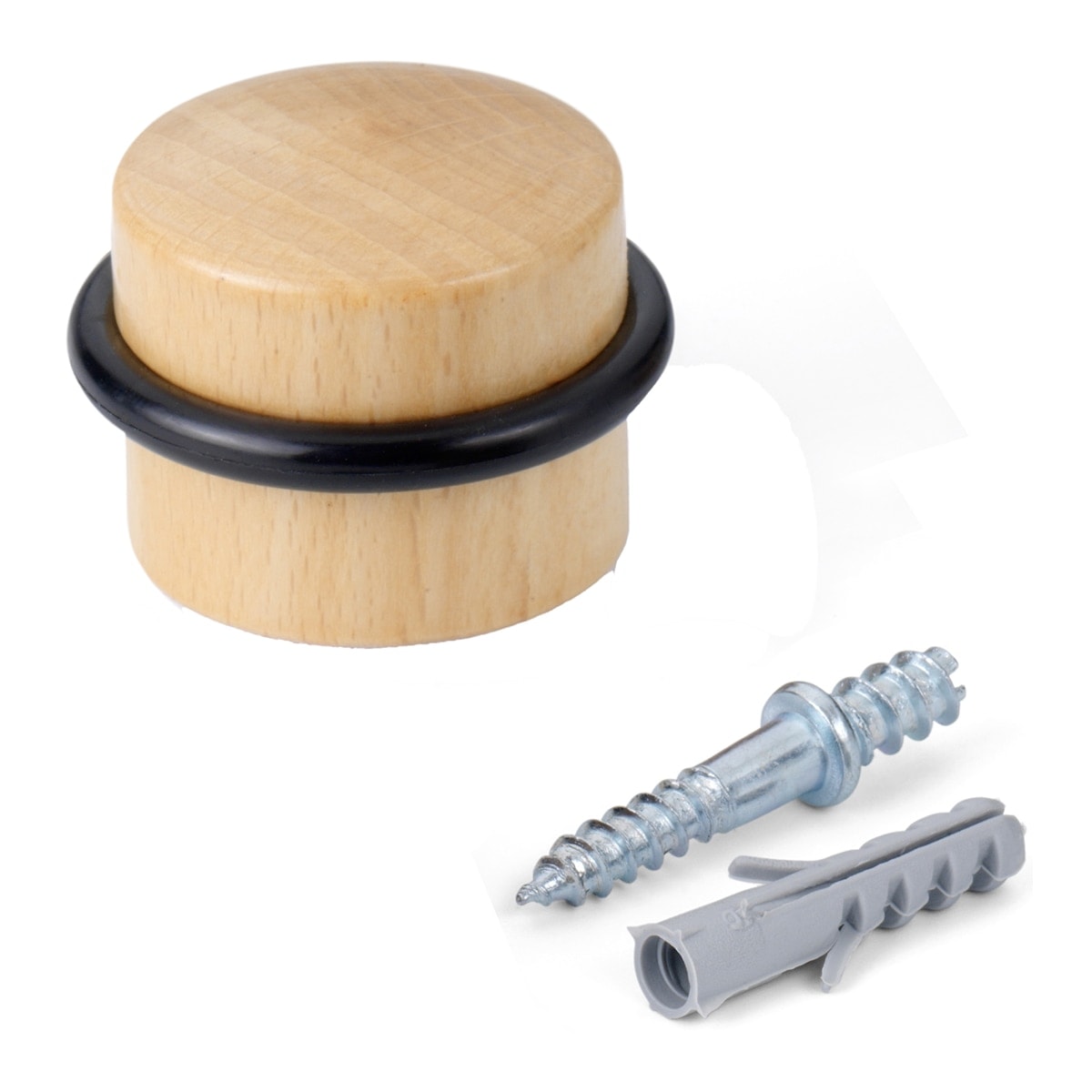 Inofix - Tope Cilíndrico Madera Fijación Tornillos. - Image 1