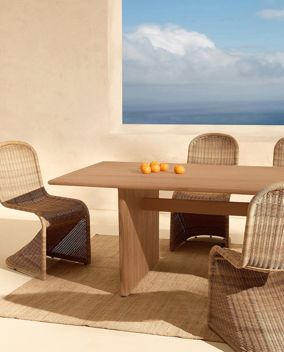 El Corte Inglés - Colección de jardín mesa Málaga y silla Florida. - Image 1