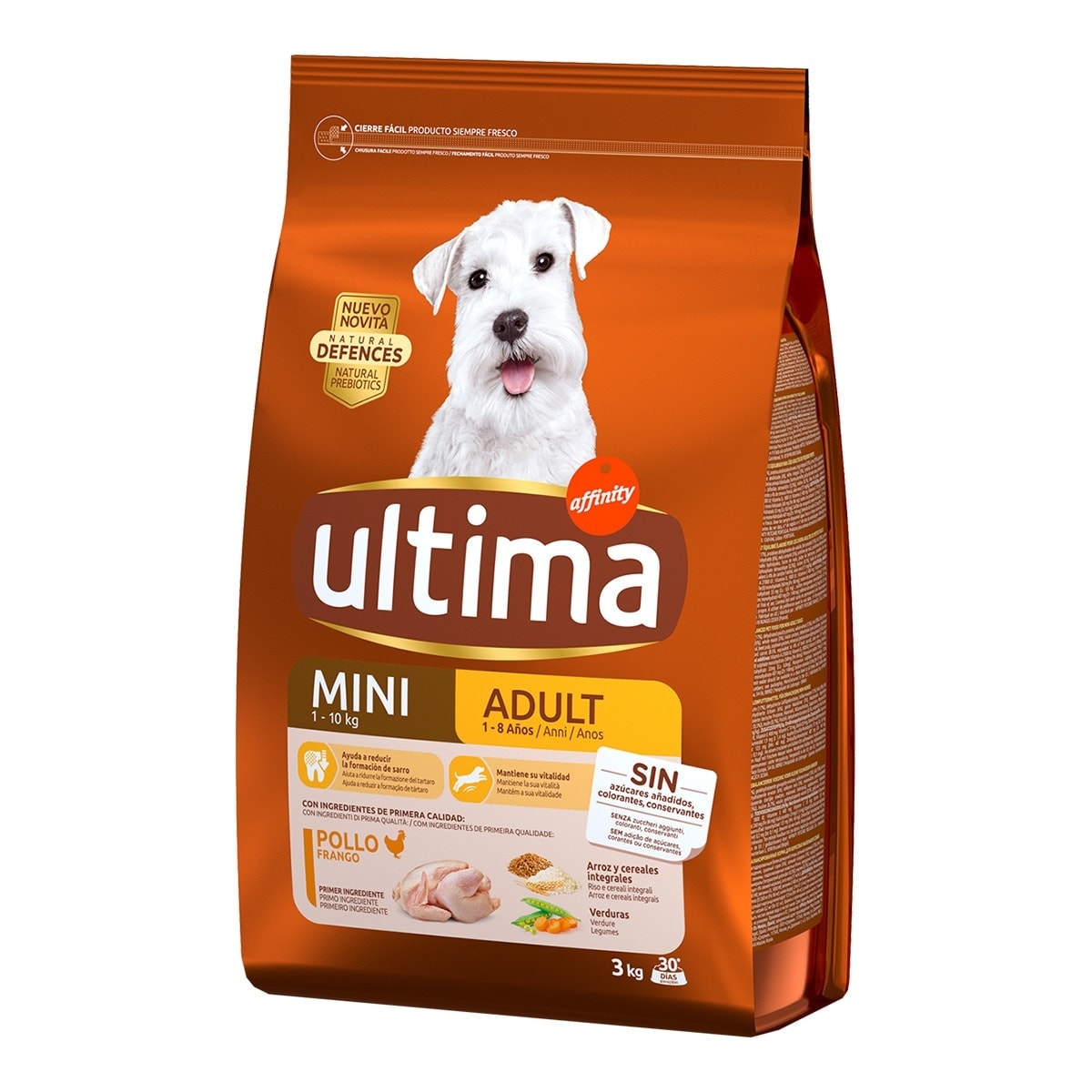 Ultima - Pienso para perros adultos minis Ultima pollo. - Image 1