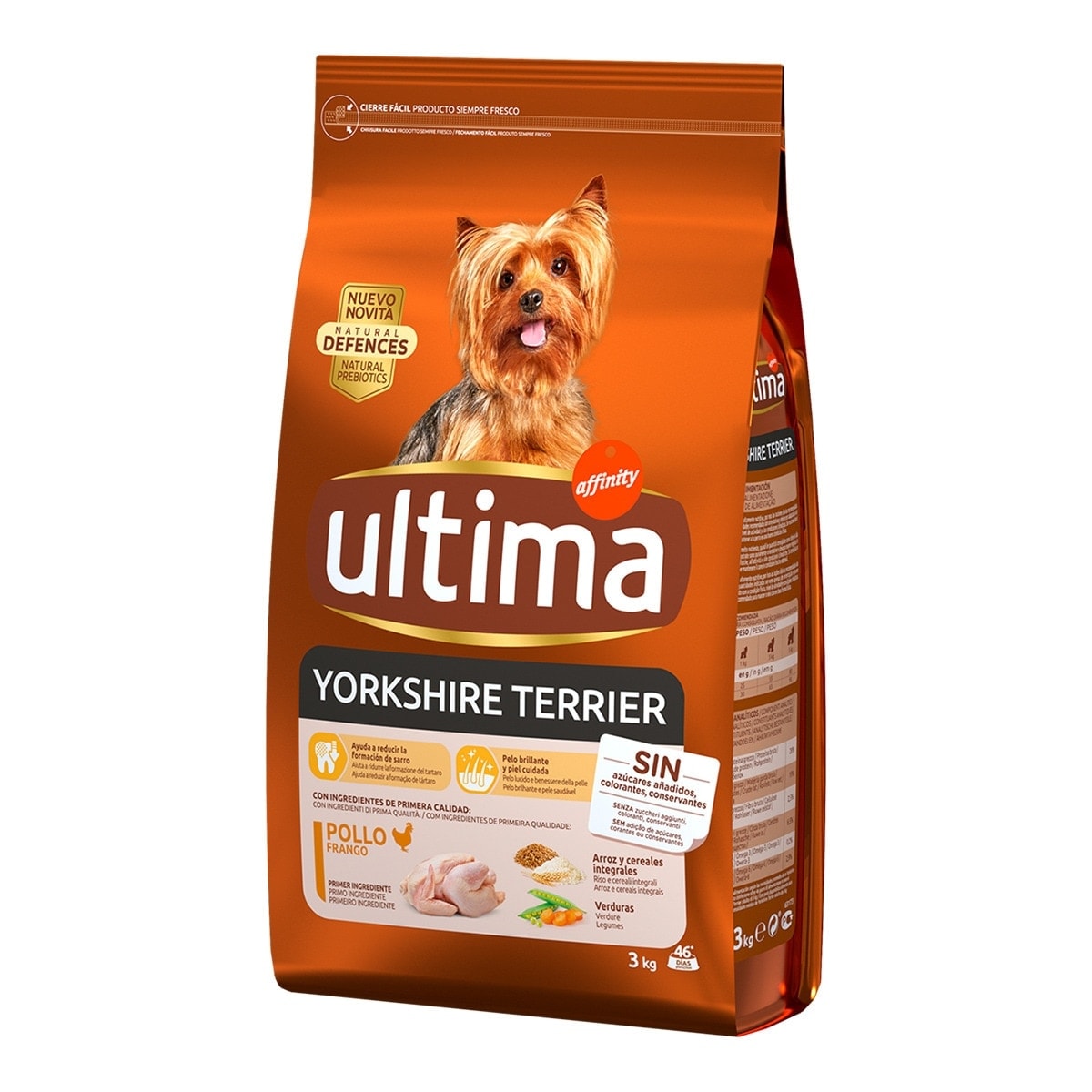 Ultima - Pienso para perros adultos Ultima Yorkshire Terrier pollo. - Image 1