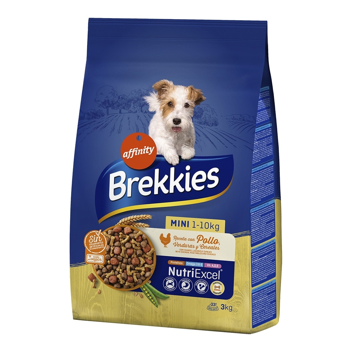 Brekkies - Pienso para perros mini adultos Brekkies. - Image 1