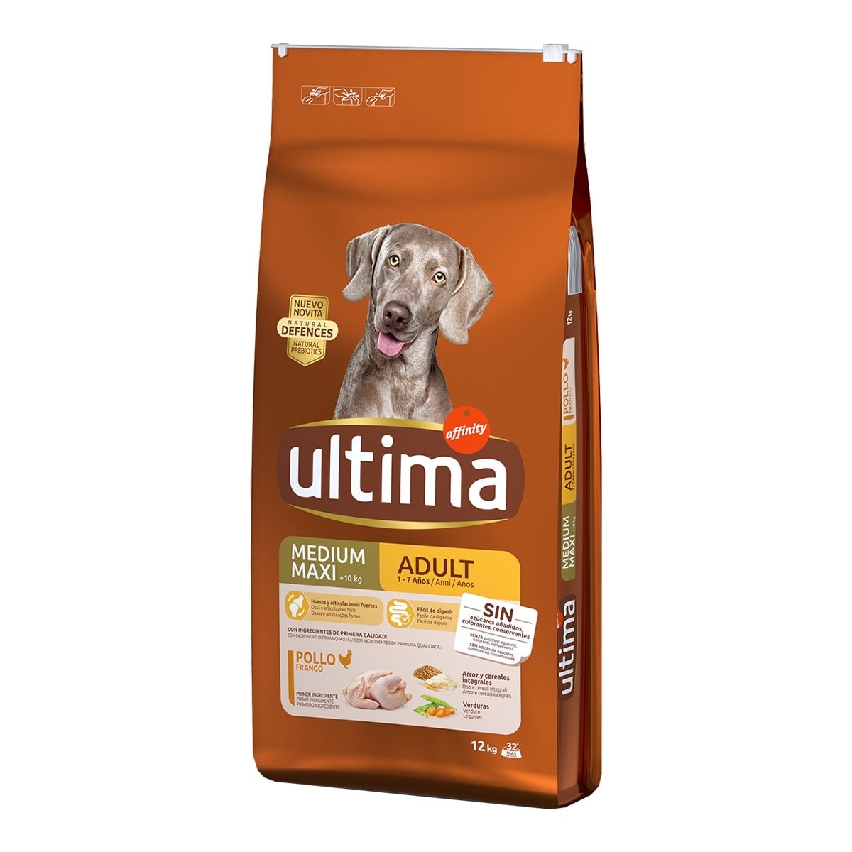 Ultima - Pienso para perros adultos Ultima Medium-Maxi pollo. - Image 1