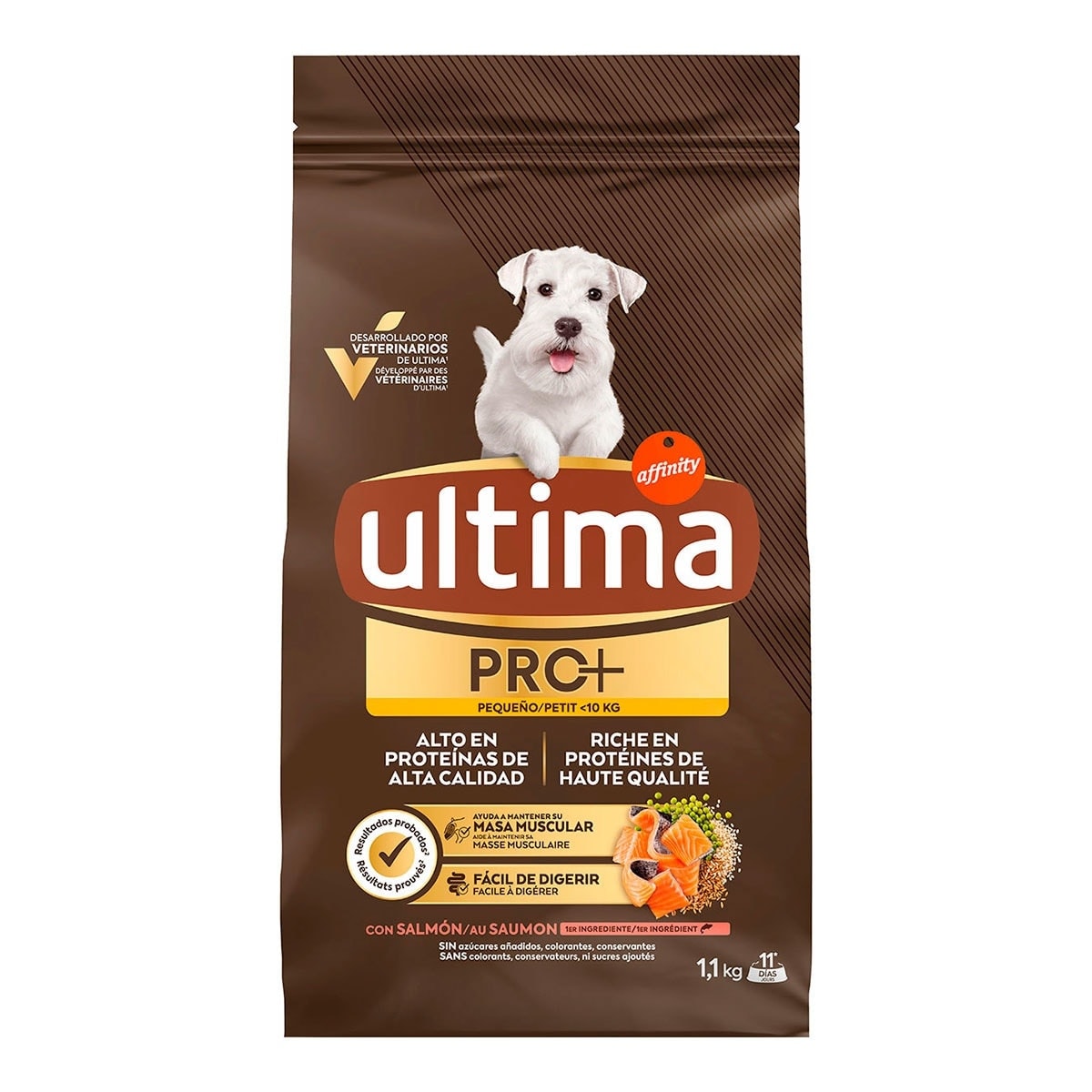 Ultima - Pienso para perros adultos minis Ultima Pro+ salmón 1,1 Kg. - Image 1