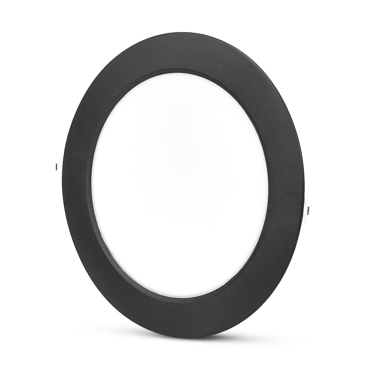 GARZA - Downlight Empotrable Circular Acrílico GARZA 1950lm 18W 65K Ø220mm Negro.