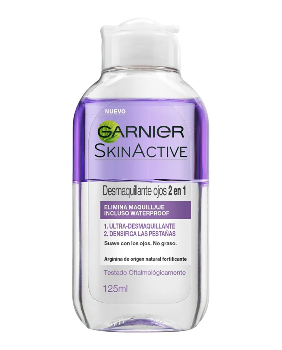 Garnier - Desmaquillante de ojos 2 en 1 Skin Active Garnier.