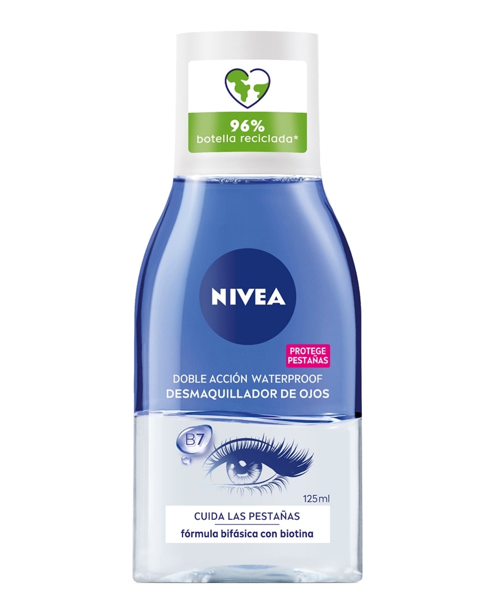 NIVEA - Desmaquillador De Ojos Doble Acción 125 ml Nivea. - Image 1