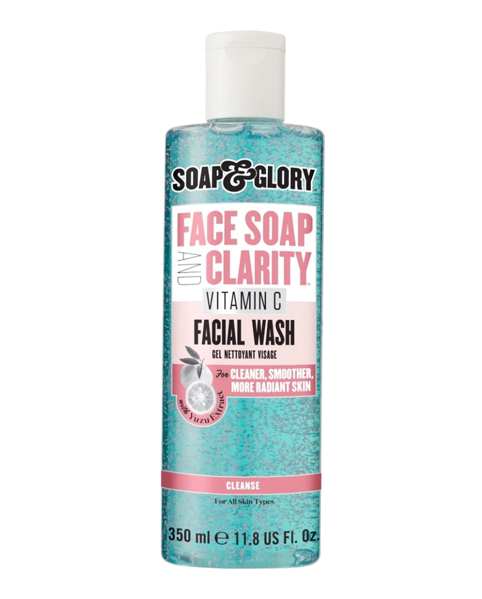 SOAP & GLORY - Jabón Facial Skincare Line Face and Clarity Vitamina C 350 ml Soap & Glory. - Image 1