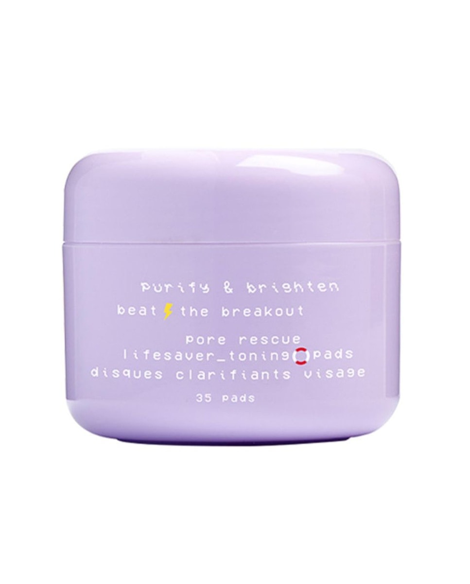GLOW HUB - Discos tonificantes purify & brighten pore rescue lifesaver toning pads 35 g Glow Hub. - Image 1