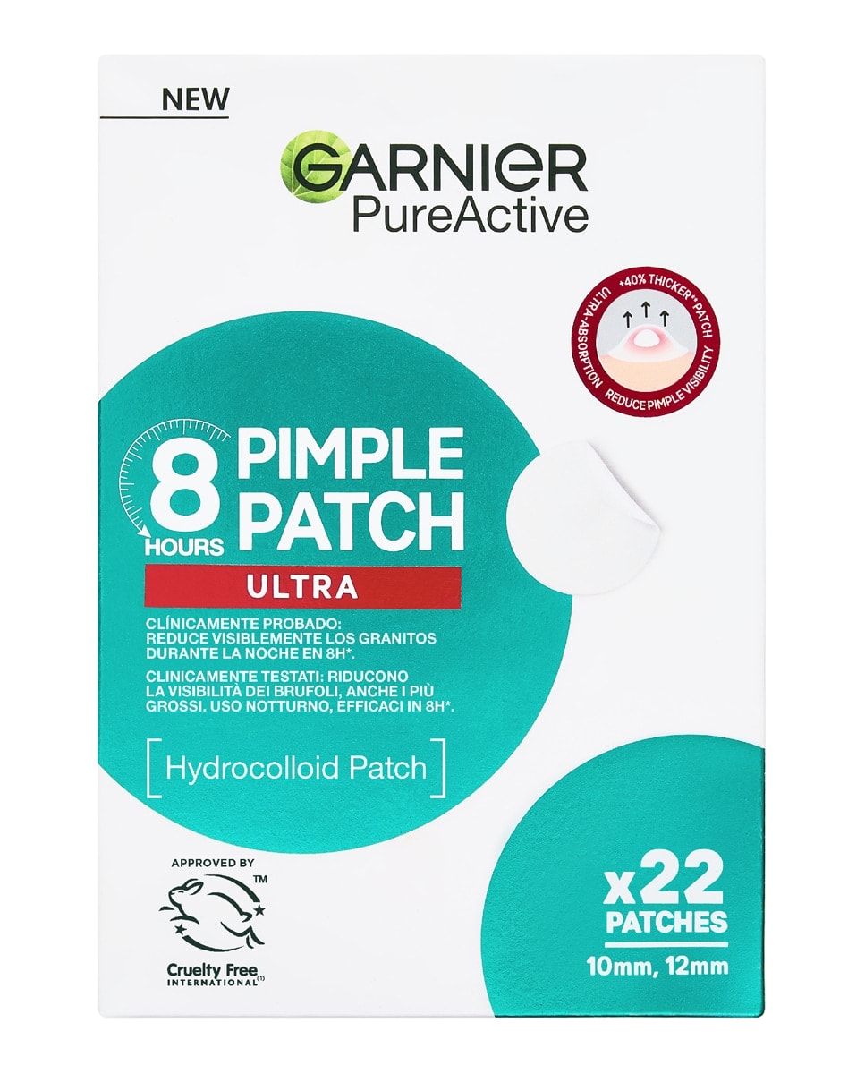 Garnier - Parches Antimperfecciones Pimple Pacth Ultra 22 Unidades. - Image 1