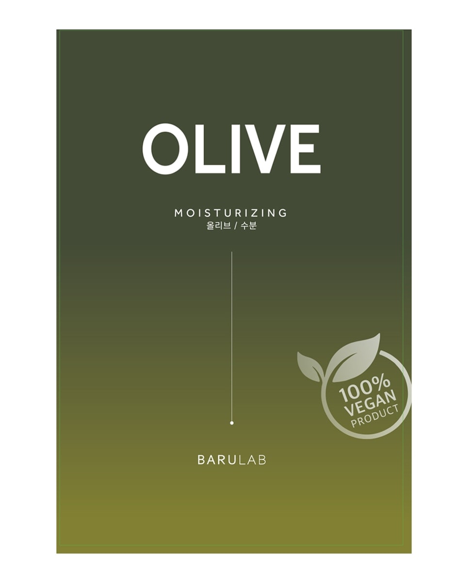 BARULAB - Mascarilla Vegana Hidrantante Oliva 23 gr Barulab. - Image 1