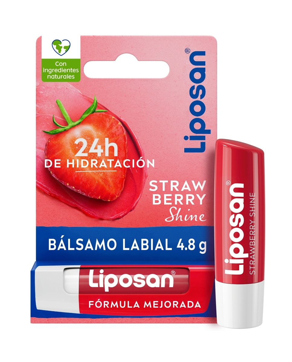 Liposan - Bálsamo Labial Sabor Fresa 4,8 Gr Liposan. - Image 1