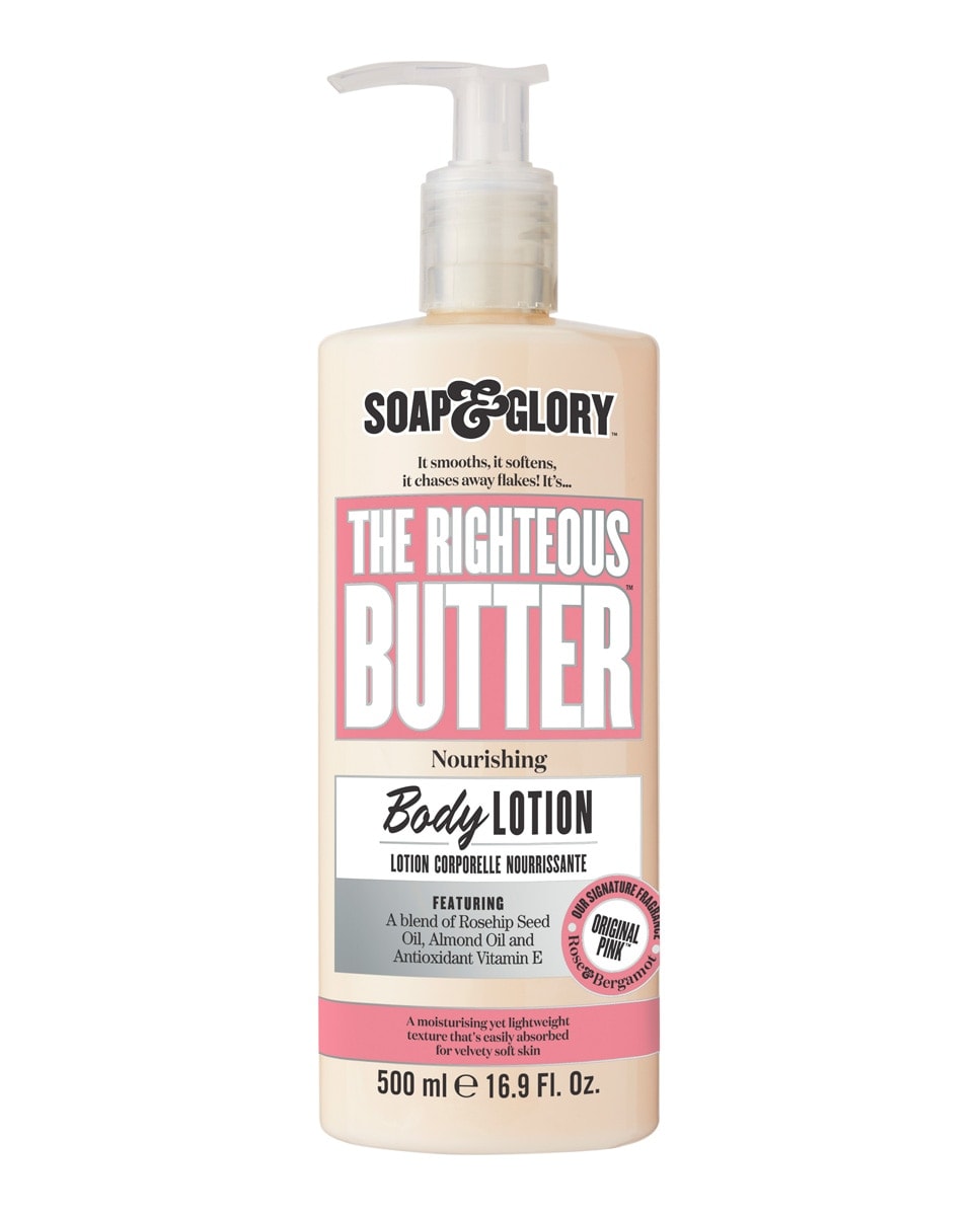 SOAP & GLORY - Loción Corporal Original Pink The Righteous Butter 500 ml Soap & Glory. - Image 1