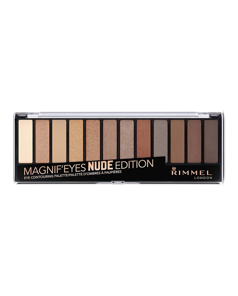 Rimmel - Paleta de sombras Magnif'eyes Nude Edition Rimmel. - Image 1
