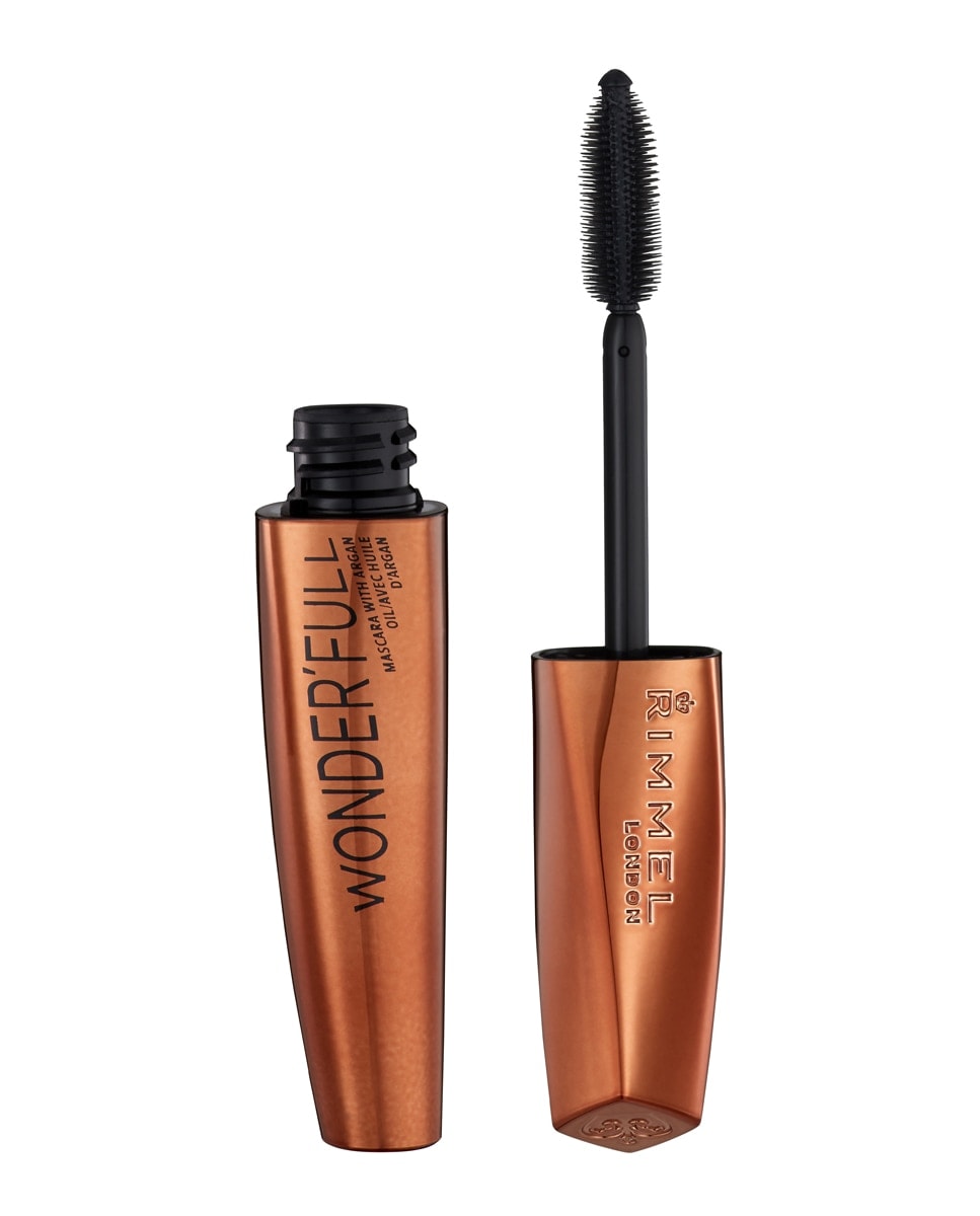 Rimmel - Máscara de pestañas Wonder'Full With Argan Oil Extreme Black Rimmel. - Image 1