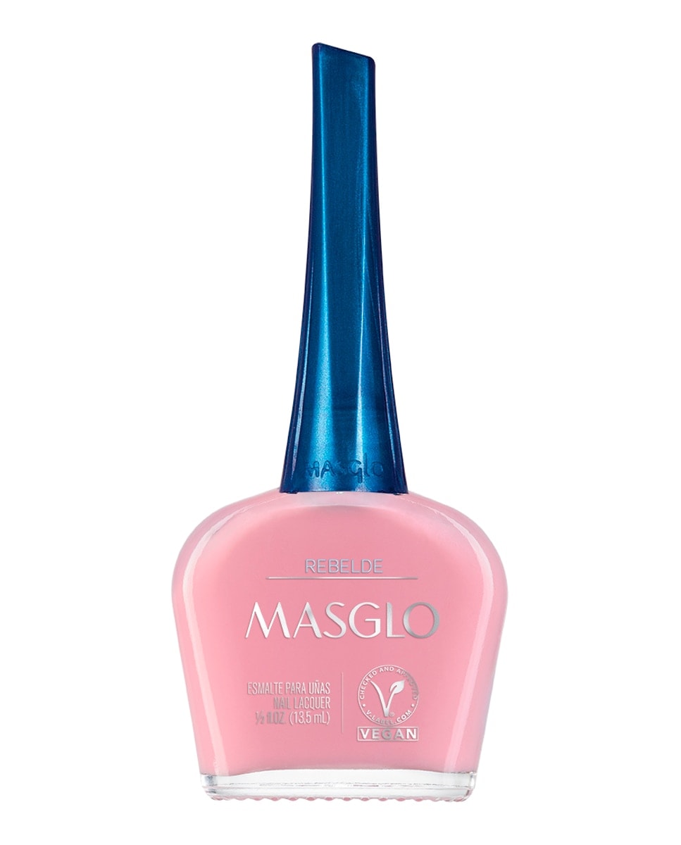 MASGLO - Esmalte de uñas traslúcido Rebelde 13,5 ml Masglo. - Image 1