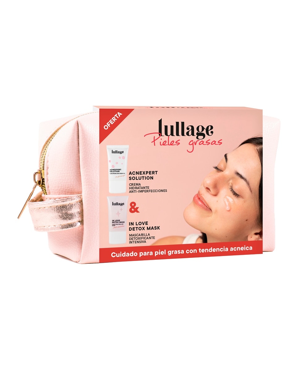Lullage - Neceser de regalo para piel grasa con tendencia acneica Lullage. - Image 1