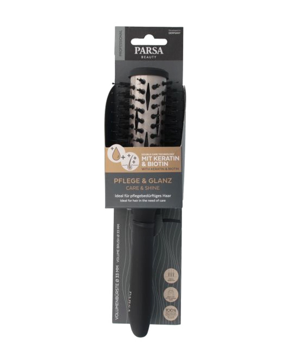 PARSA - Cepillo Redondo Para Secado Keratin Care & Shine 33Mm Parsa. - Image 1