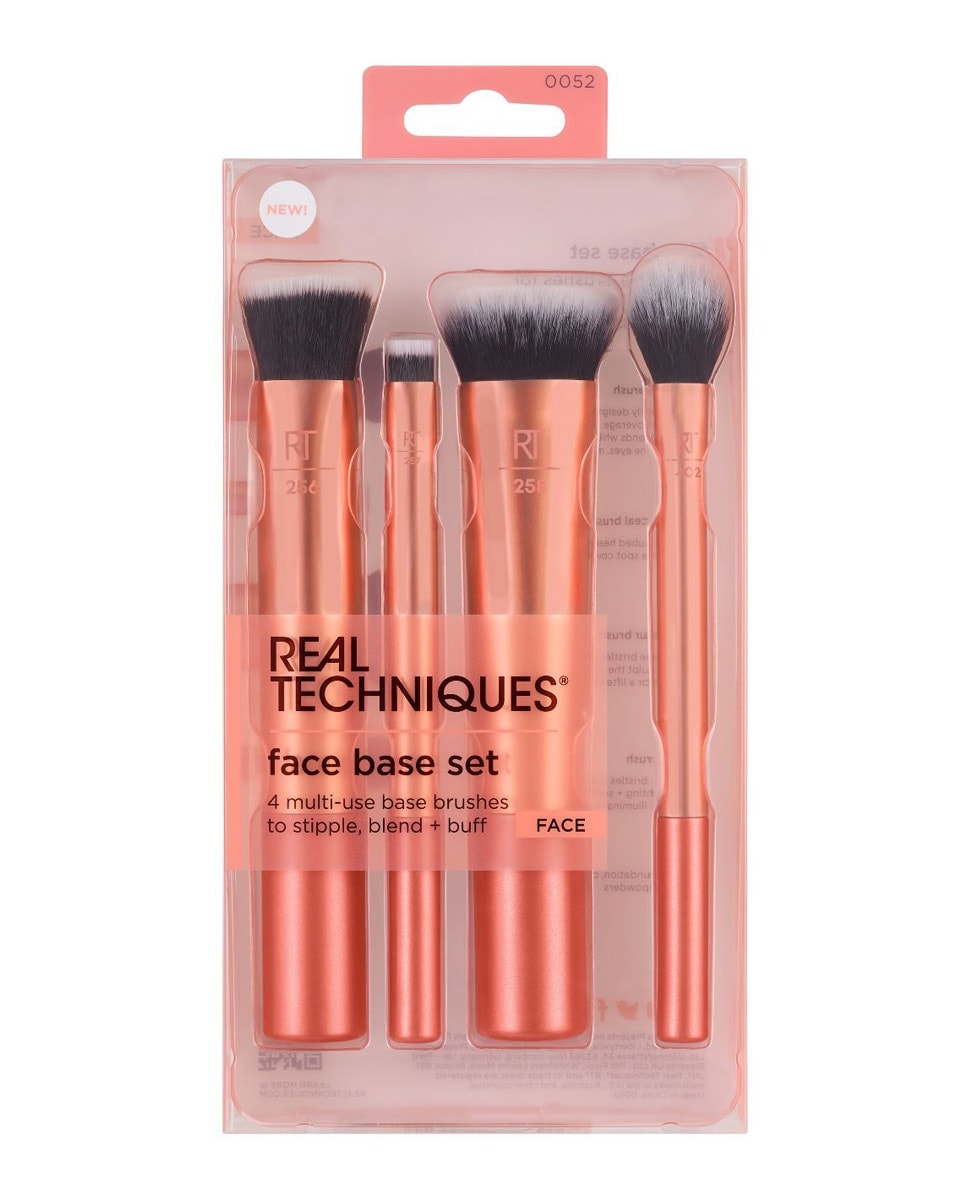 REAL TECHNIQUES - Estuche Regalo Brochas Face Base Makeup Brush Real Techniques. - Image 1