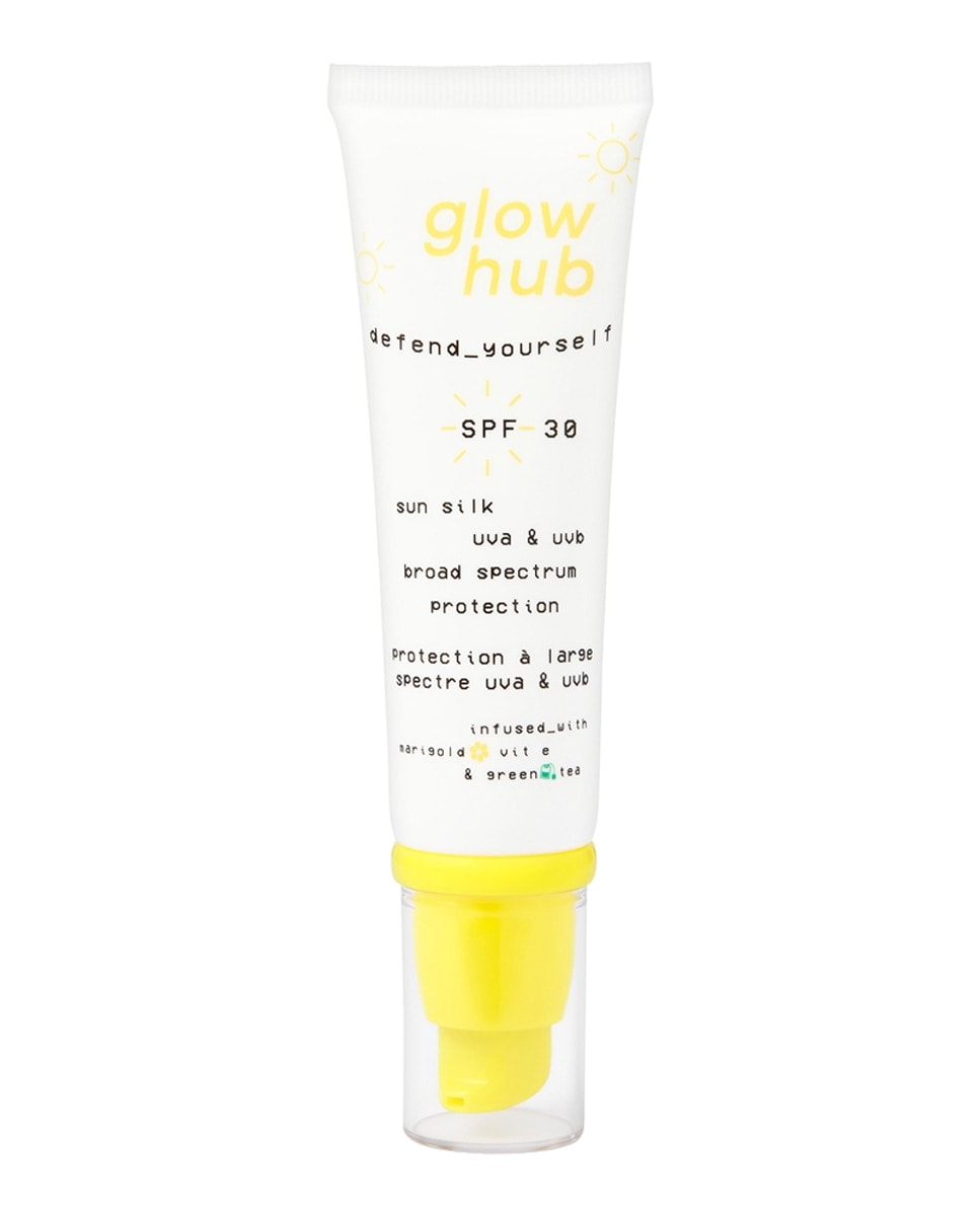 GLOW HUB - Protector solar sun silk face cream spf30 Glow Hub. - Image 1