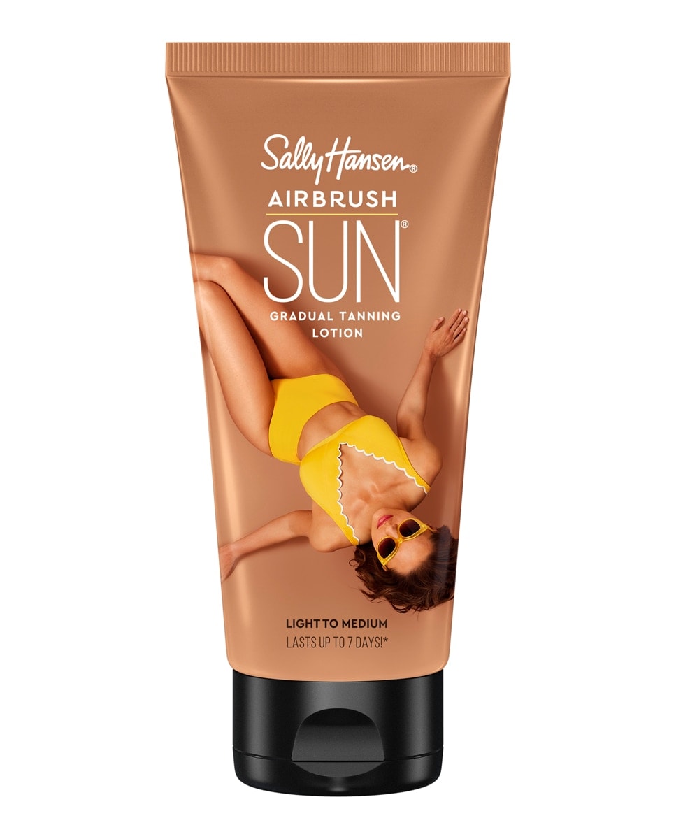 Sally Hansen - Loción Autobronceadora Airbrush Legs Sun Gradual Tanning Lotion 175 ml Sally Hansen. - Image 1