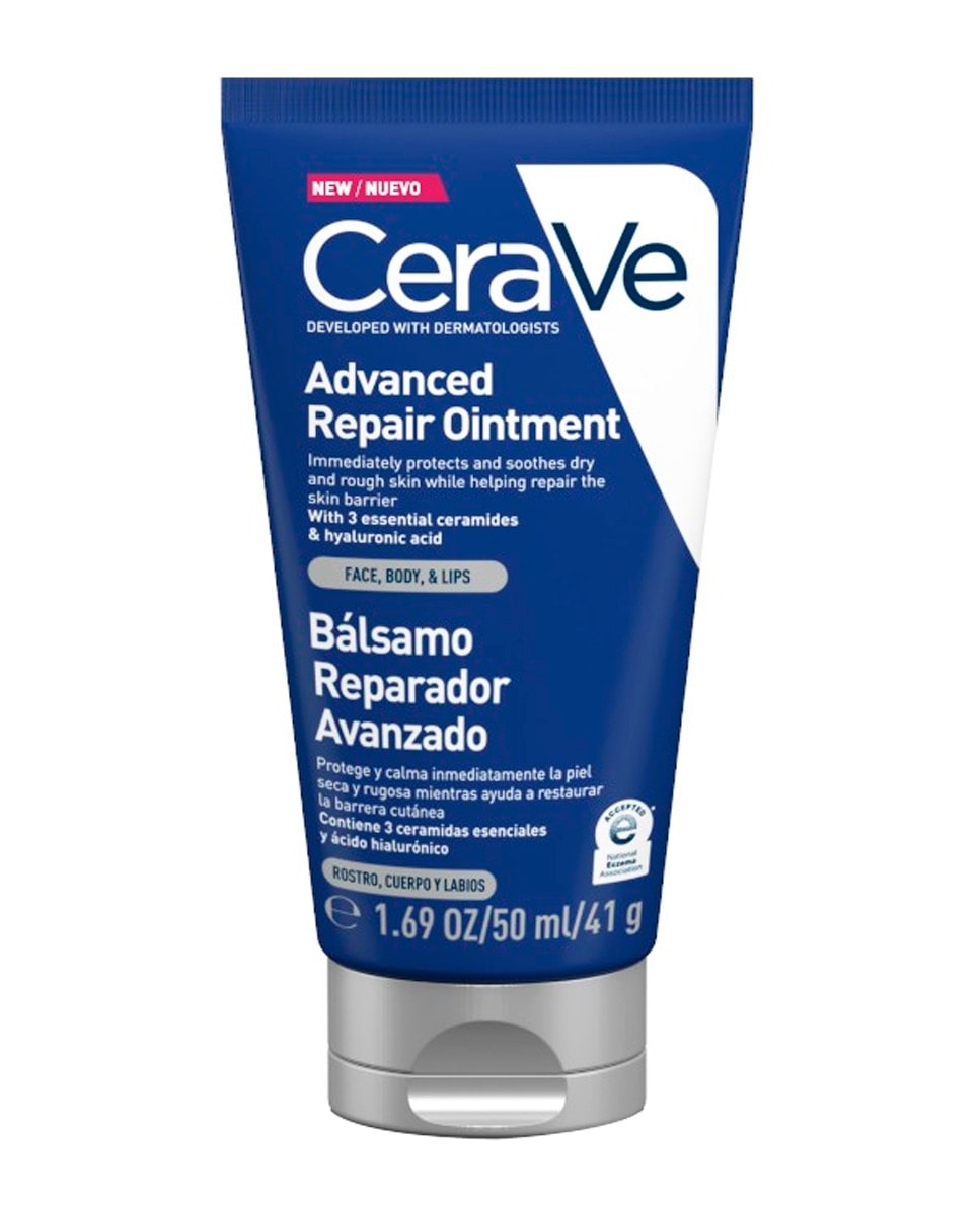 Cerave - Bálsamo reparador avanzado para rostro, cuerpo y labios Cerave. - Image 1
