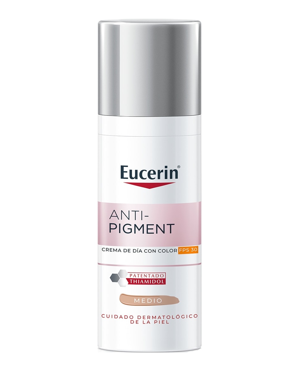 Eucerin® - Crema de día Anti-Pigment FPS 30 con color 50 ml Eucerin. - Image 1