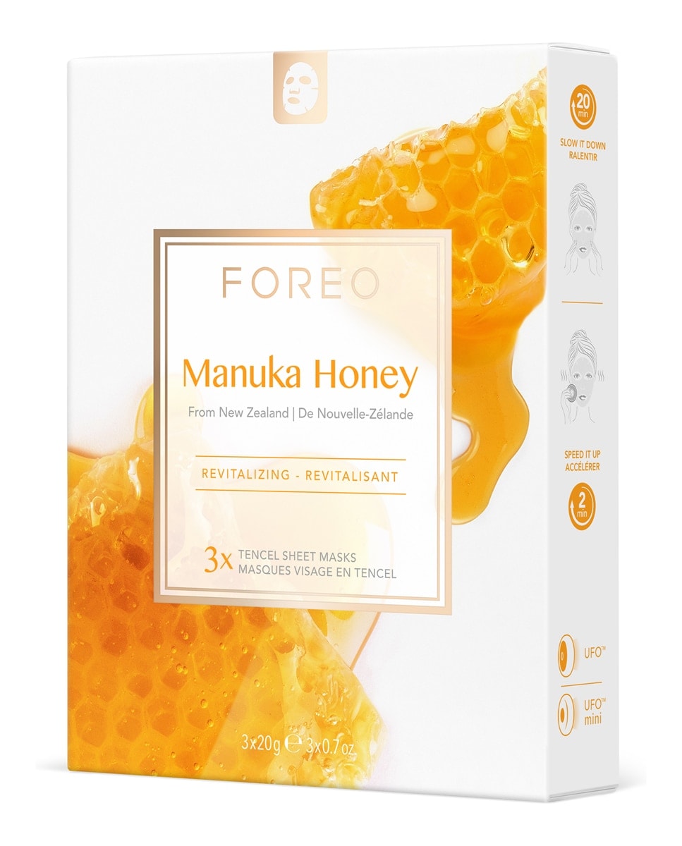 FOREO - Mascarilla facial revitalizante Manuka Honey para piel madura FOREO. - Image 1
