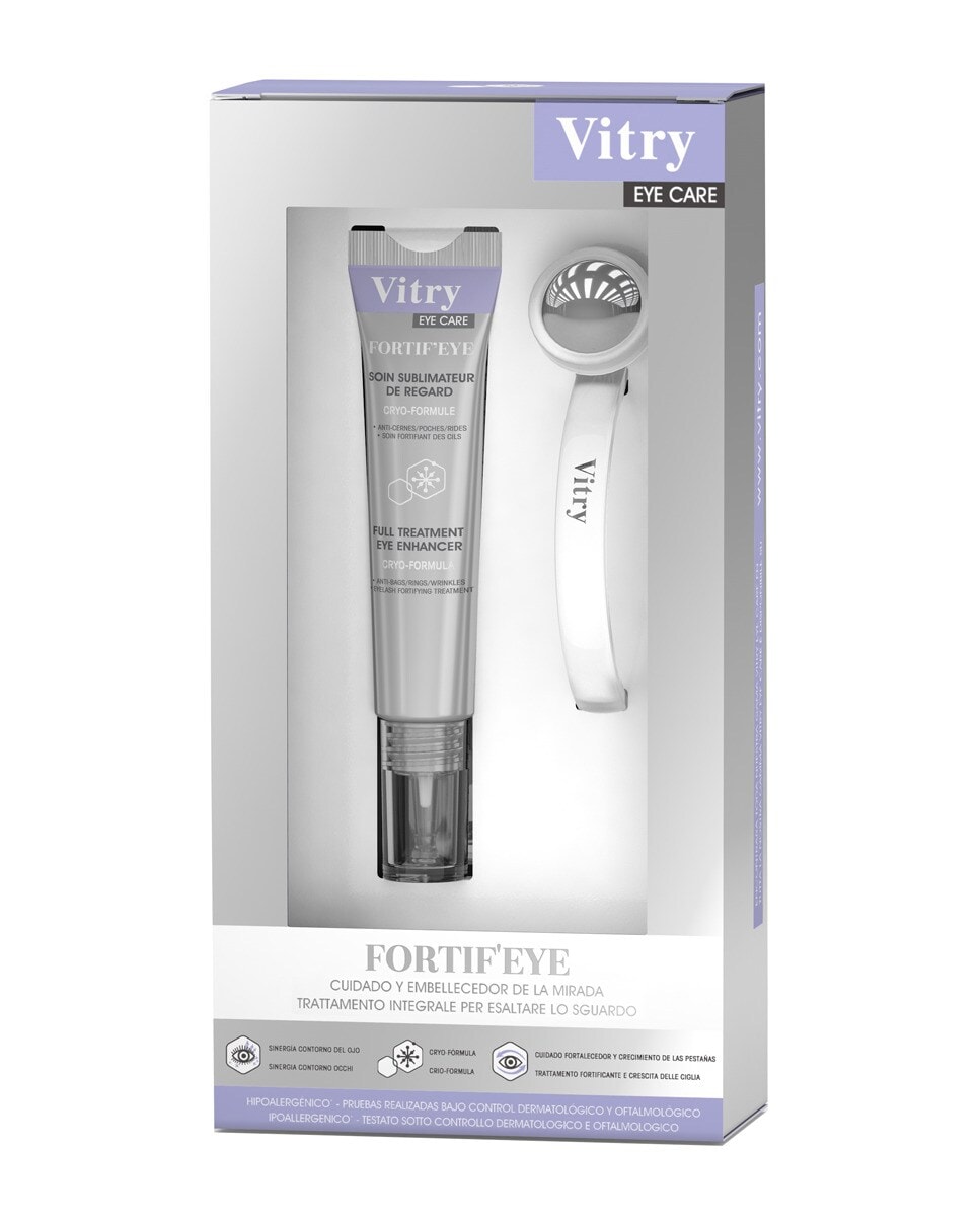 Vitry - Estuche de regalo Contorno de Ojos Corrector Antiojeras Antiedad Fortif'Eye Vitry. - Image 1