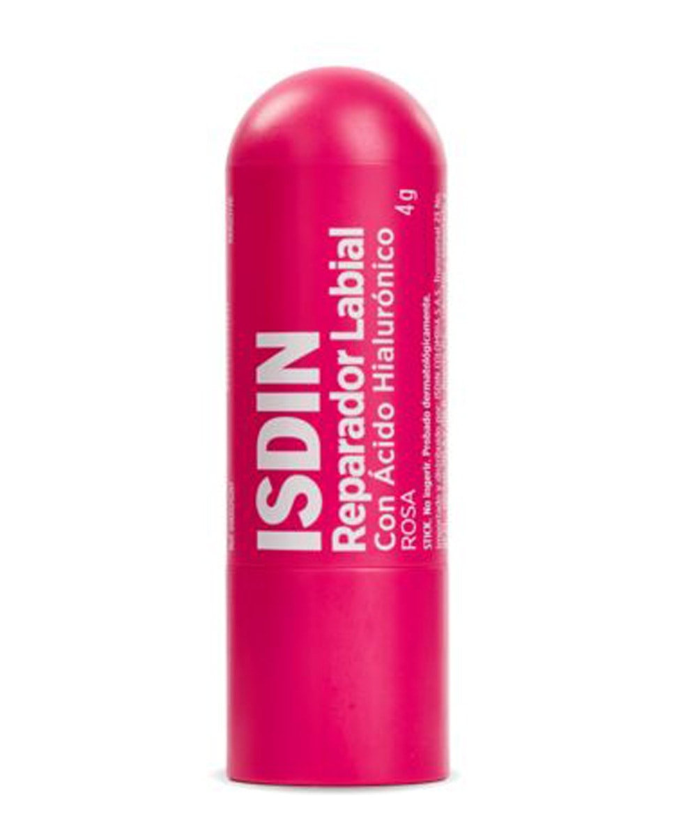 Isdin - Stick Reparador Labial Rosa 4 g Isdin. - Image 1